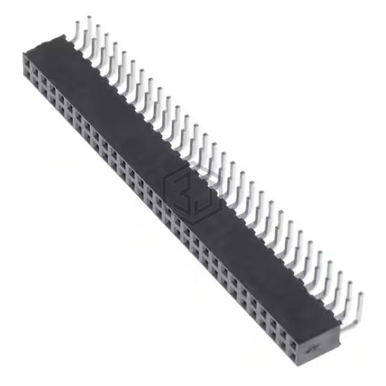 SQT-130-01-F-D-RA - Samtec Inc. - Rectangular Connectors - Headers, Receptacles, Female Sockets