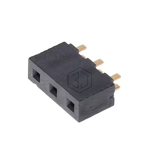 HPF-03-01-H-S - Samtec Inc. - Rectangular Connectors - Headers, Receptacles, Female Sockets
