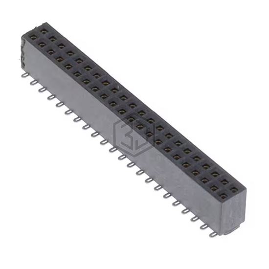 SFMC-122-02-L-D - Samtec Inc. - Rectangular Connectors - Headers, Receptacles, Female Sockets