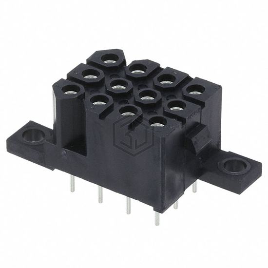 TST12RB02T - ITT Cannon, LLC - Rectangular Connectors - Headers, Receptacles, Female Sockets