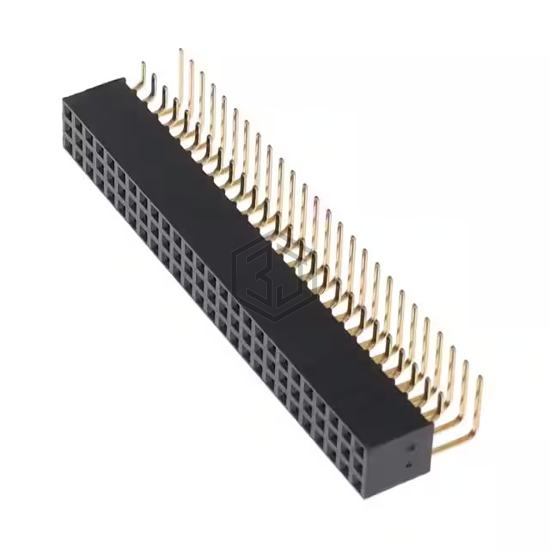 SSW-126-02-G-Q-RA - Samtec Inc. - Rectangular Connectors - Headers, Receptacles, Female Sockets