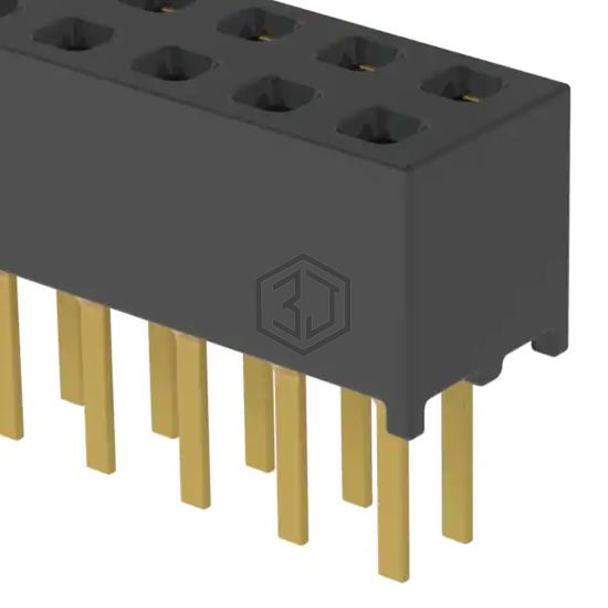 MMS-115-01-H-DV - Samtec Inc. - Rectangular Connectors - Headers, Receptacles, Female Sockets