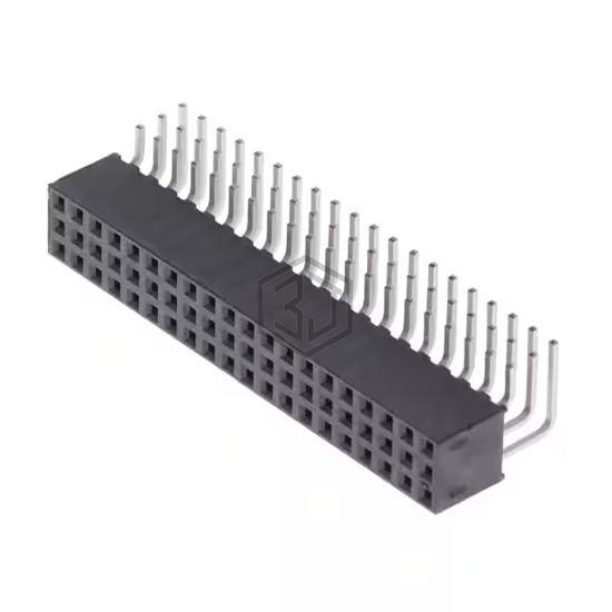 SQT-120-01-L-T-RA - Samtec Inc. - Rectangular Connectors - Headers, Receptacles, Female Sockets