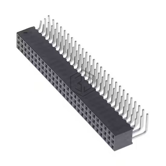 SQT-127-01-F-T-RA - Samtec Inc. - Rectangular Connectors - Headers, Receptacles, Female Sockets