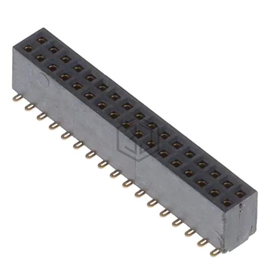 SFMC-117-02-H-D - Samtec Inc. - Rectangular Connectors - Headers, Receptacles, Female Sockets