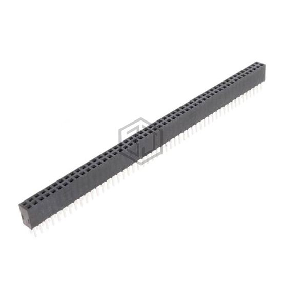 SSW-150-02-S-D-LL - Samtec Inc. - Rectangular Connectors - Headers, Receptacles, Female Sockets