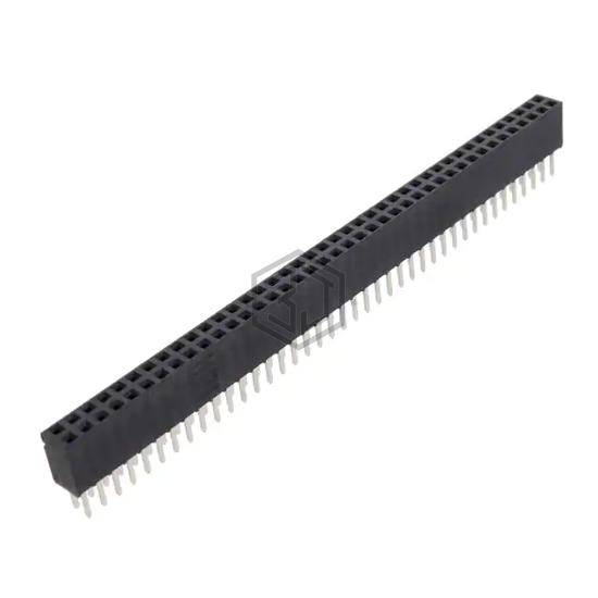 SSW-140-02-S-D-LL - Samtec Inc. - Rectangular Connectors - Headers, Receptacles, Female Sockets