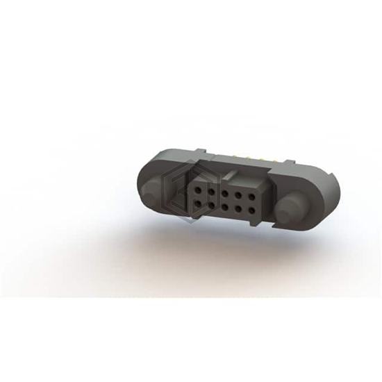 A222Y10R - Nicomatic - Rectangular Connectors - Headers, Receptacles, Female Sockets