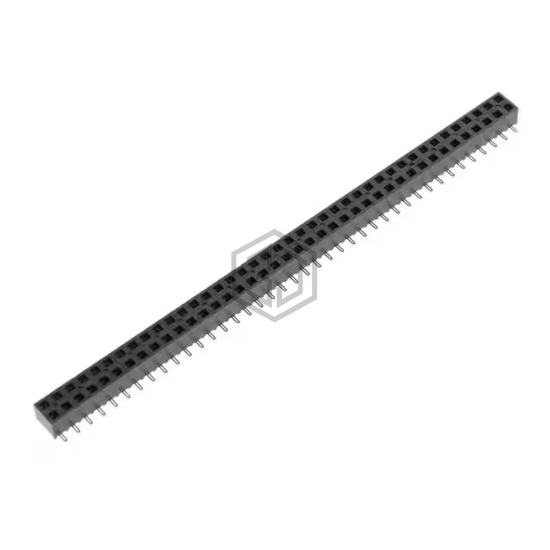 SMM-140-02-F-D - Samtec Inc. - Rectangular Connectors - Headers, Receptacles, Female Sockets