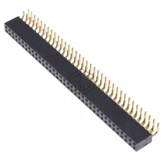 SSQ-136-22-G-D-RA - Samtec Inc. - Rectangular Connectors - Headers, Receptacles, Female Sockets