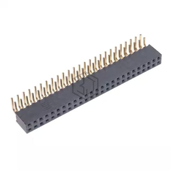 SQT-125-01-H-D-RA - Samtec Inc. - Rectangular Connectors - Headers, Receptacles, Female Sockets