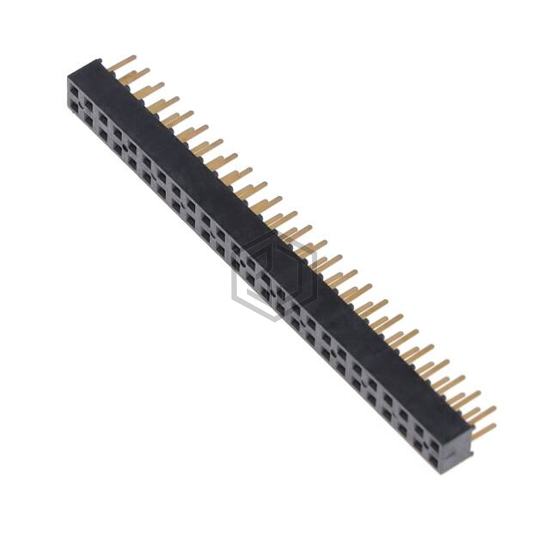 SMM-125-01-H-D - Samtec Inc. - Rectangular Connectors - Headers, Receptacles, Female Sockets