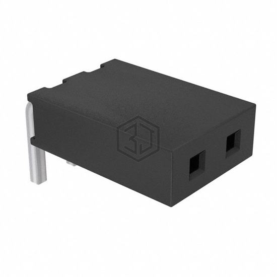 SQT-102-01-L-S-RA - Samtec Inc. - Rectangular Connectors - Headers, Receptacles, Female Sockets