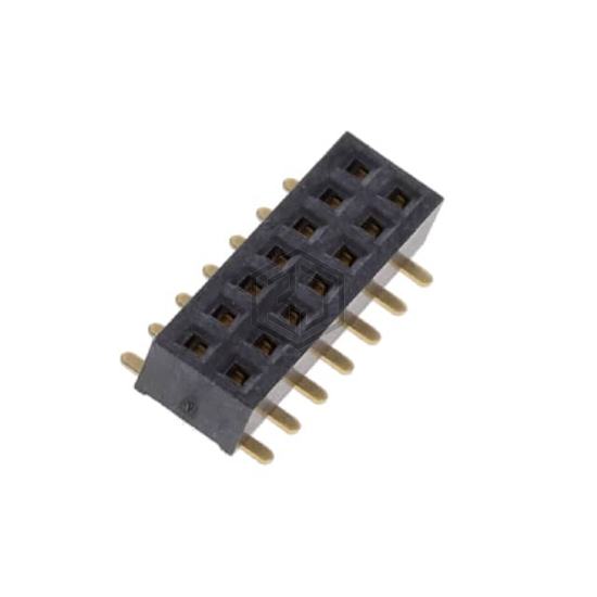 HRS-2C-14-G-SMT-P - Adam Tech - Rectangular Connectors - Headers, Receptacles, Female Sockets