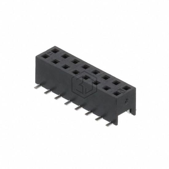 55510-116TRLF - Amphenol ICC (FCI) - Rectangular Connectors - Headers, Receptacles, Female Sockets