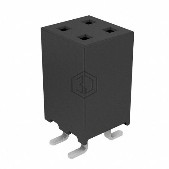 SQW-102-01-F-D-VS - Samtec Inc. - Rectangular Connectors - Headers, Receptacles, Female Sockets