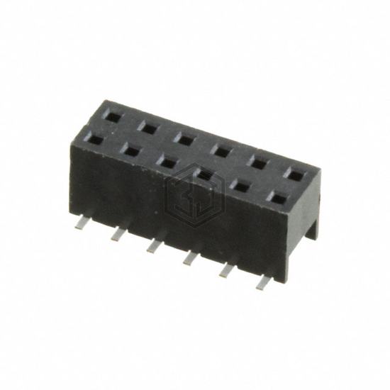 55510-312TRLF - Amphenol ICC (FCI) - Rectangular Connectors - Headers, Receptacles, Female Sockets
