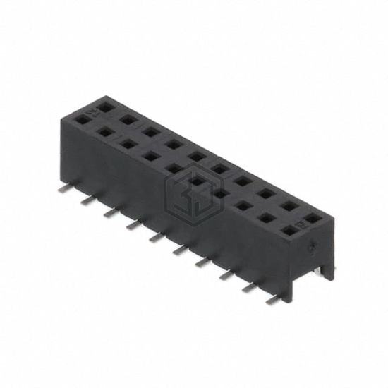 55510-120TRLF - Amphenol ICC (FCI) - Rectangular Connectors - Headers, Receptacles, Female Sockets