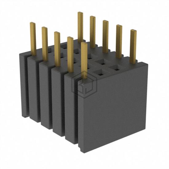 BSW-105-04-G-D - Samtec Inc. - Rectangular Connectors - Headers, Receptacles, Female Sockets