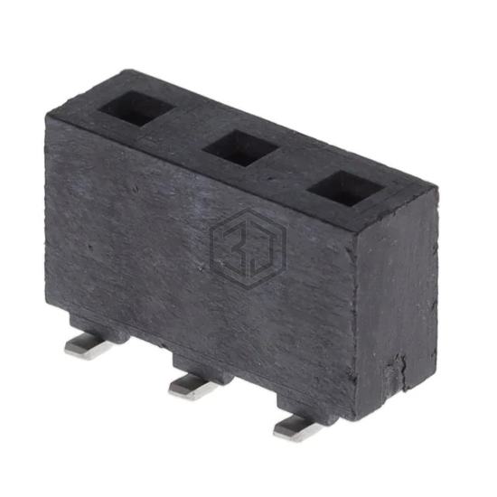 HPF-03-02-T-S-K-TR - Samtec Inc. - Rectangular Connectors - Headers, Receptacles, Female Sockets
