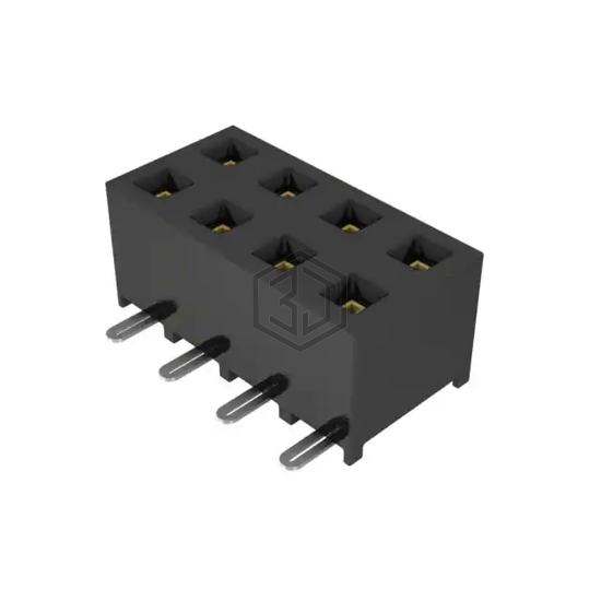 SSW-104-22-S-D-VS-TR - Samtec Inc. - Rectangular Connectors - Headers, Receptacles, Female Sockets