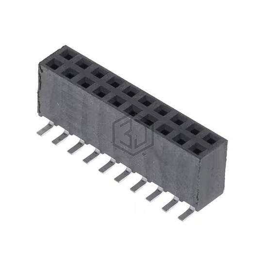 SSW-110-22-F-D-VS-P-TR - Samtec Inc. - Rectangular Connectors - Headers, Receptacles, Female Sockets