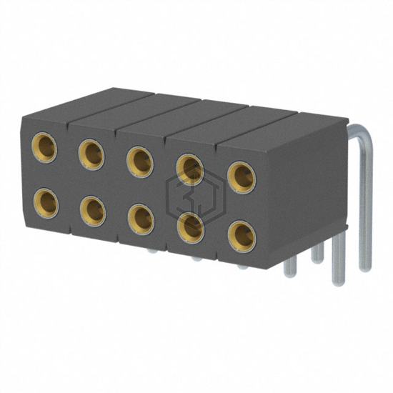 803-47-010-20-001000 - Mill-Max Manufacturing Corp. - Rectangular Connectors - Headers, Receptacles, Female Sockets
