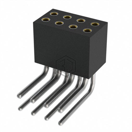 853-93-008-20-001000 - Mill-Max Manufacturing Corp. - Rectangular Connectors - Headers, Receptacles, Female Sockets