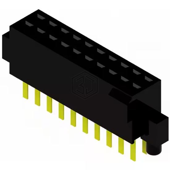 PSSHS-515-D-SAD-F-B-LF - Major League Electronics - Rectangular Connectors - Headers, Receptacles, Female Sockets