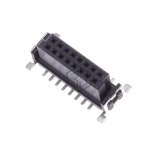 ESMC-F-16-SGS-SMT-A-PP-T/R - Adam Tech - Rectangular Connectors - Headers, Receptacles, Female Sockets
