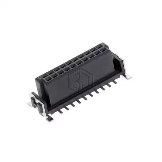 ESMC-F-20-SGS-SMT-A-PP-T/R - Adam Tech - Rectangular Connectors - Headers, Receptacles, Female Sockets