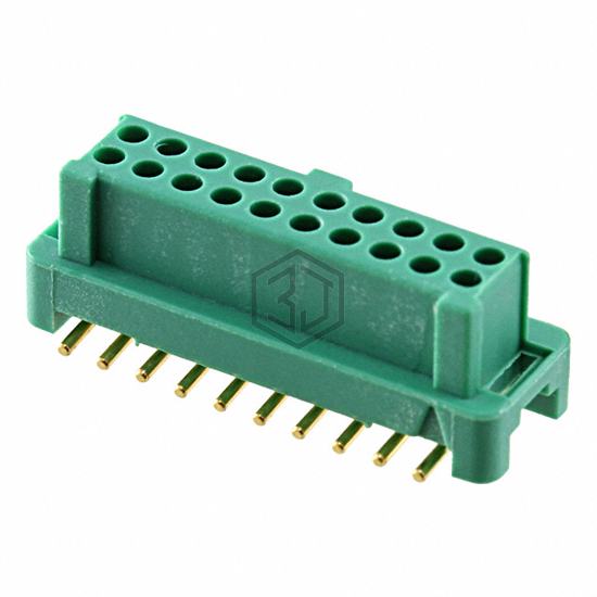 G125-FS12005L0P - Harwin Inc. - Rectangular Connectors - Headers, Receptacles, Female Sockets
