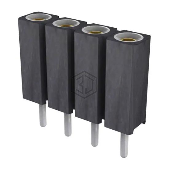 801-87-004-10-001101 - Preci-Dip - Rectangular Connectors - Headers, Receptacles, Female Sockets