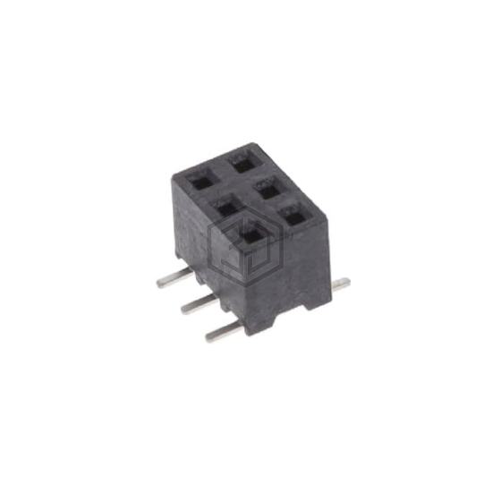 2314844-6 - TE Connectivity AMP Connectors - Rectangular Connectors - Headers, Receptacles, Female Sockets