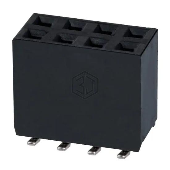 NPTC042KFMS-RC - Sullins Connector Solutions - Rectangular Connectors - Headers, Receptacles, Female Sockets