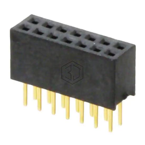20021311-00014T4LF - Amphenol ICC (FCI) - Rectangular Connectors - Headers, Receptacles, Female Sockets