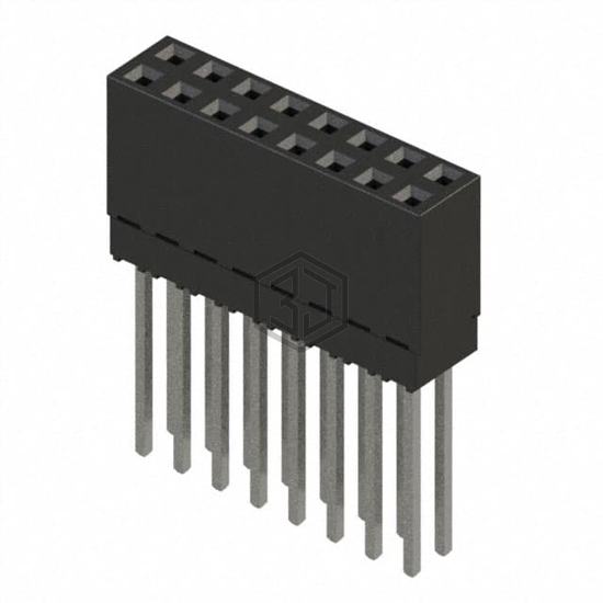ESQ-108-14-T-D - Samtec Inc. - Rectangular Connectors - Headers, Receptacles, Female Sockets