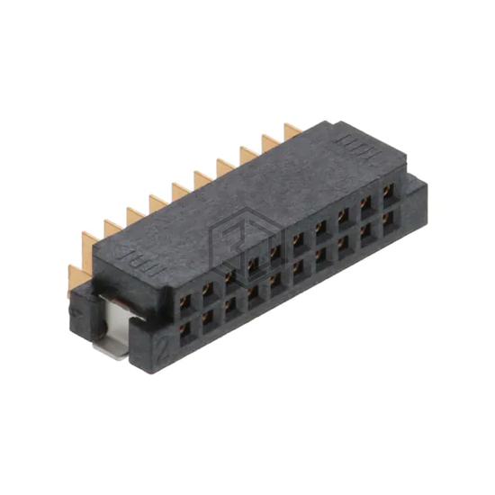 SFMH-110-02-L-D-WT-TR - Samtec Inc. - Rectangular Connectors - Headers, Receptacles, Female Sockets