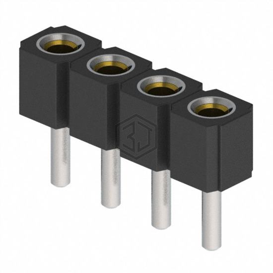 315-47-104-41-001000 - Mill-Max Manufacturing Corp. - Rectangular Connectors - Headers, Receptacles, Female Sockets