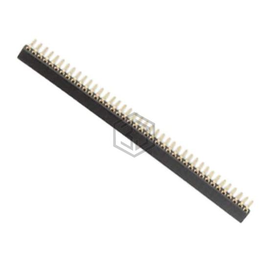 HDR100MET40F-G-RA-TH - Chip Quik Inc. - Rectangular Connectors - Headers, Receptacles, Female Sockets
