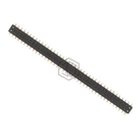 HDR127MET80F-G-V-SM - Chip Quik Inc. - Rectangular Connectors - Headers, Receptacles, Female Sockets