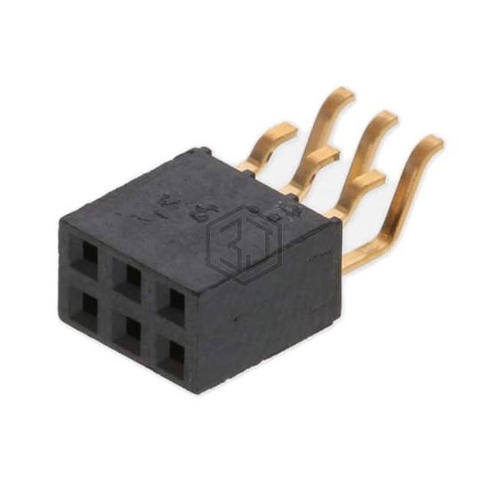 SMH-103-02-G-D - Samtec Inc. - Rectangular Connectors - Headers, Receptacles, Female Sockets