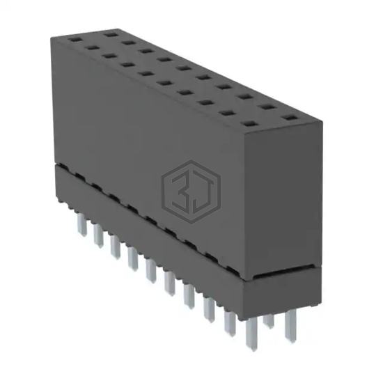 ESW-110-12-T-D - Samtec Inc. - Rectangular Connectors - Headers, Receptacles, Female Sockets
