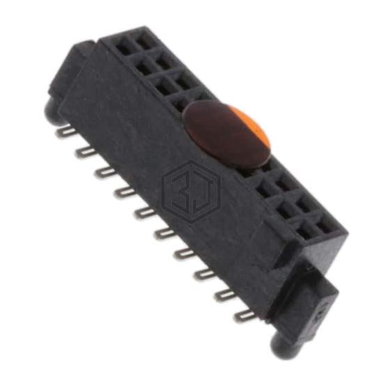 SFC-110-T2-L-D-A-K-TR - Samtec Inc. - Rectangular Connectors - Headers, Receptacles, Female Sockets