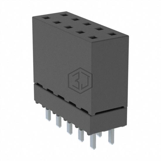 ESW-105-12-S-D - Samtec Inc. - Rectangular Connectors - Headers, Receptacles, Female Sockets