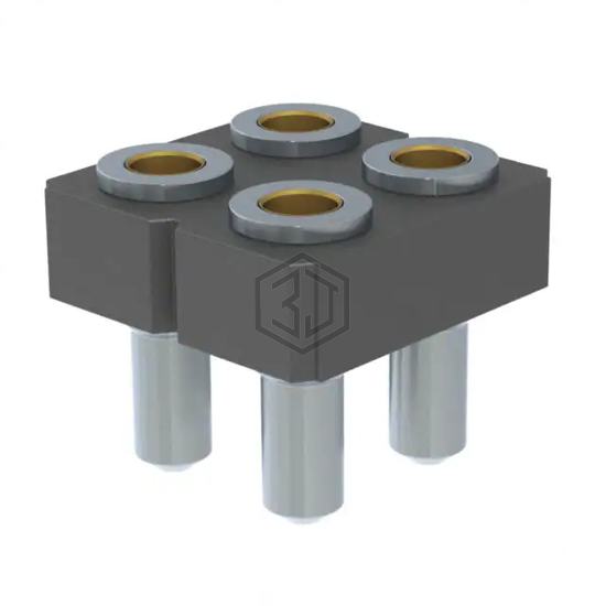 415-47-204-41-004000 - Mill-Max Manufacturing Corp. - Rectangular Connectors - Headers, Receptacles, Female Sockets