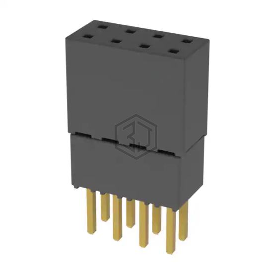 ESQ-104-23-G-D - Samtec Inc. - Rectangular Connectors - Headers, Receptacles, Female Sockets