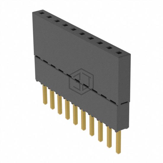 ESQ-110-23-G-S - Samtec Inc. - Rectangular Connectors - Headers, Receptacles, Female Sockets