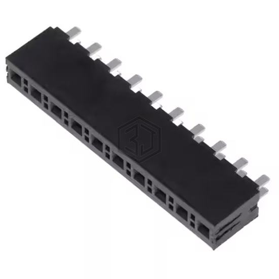 FHP-10-01-T-S - Samtec Inc. - Rectangular Connectors - Headers, Receptacles, Female Sockets
