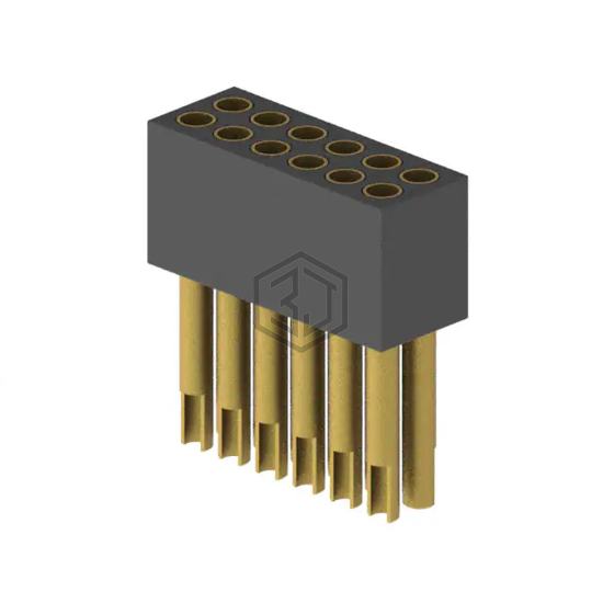 853-13-012-10-003000 - Mill-Max Manufacturing Corp. - Rectangular Connectors - Headers, Receptacles, Female Sockets